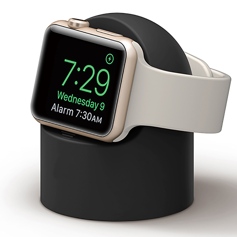 Watch Charging Dock - Silicone Charger Stand for Apple Watch