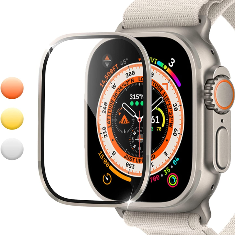 Smartwatch Straps & Accessories - Tempered Glass for Apple Watch Ultra