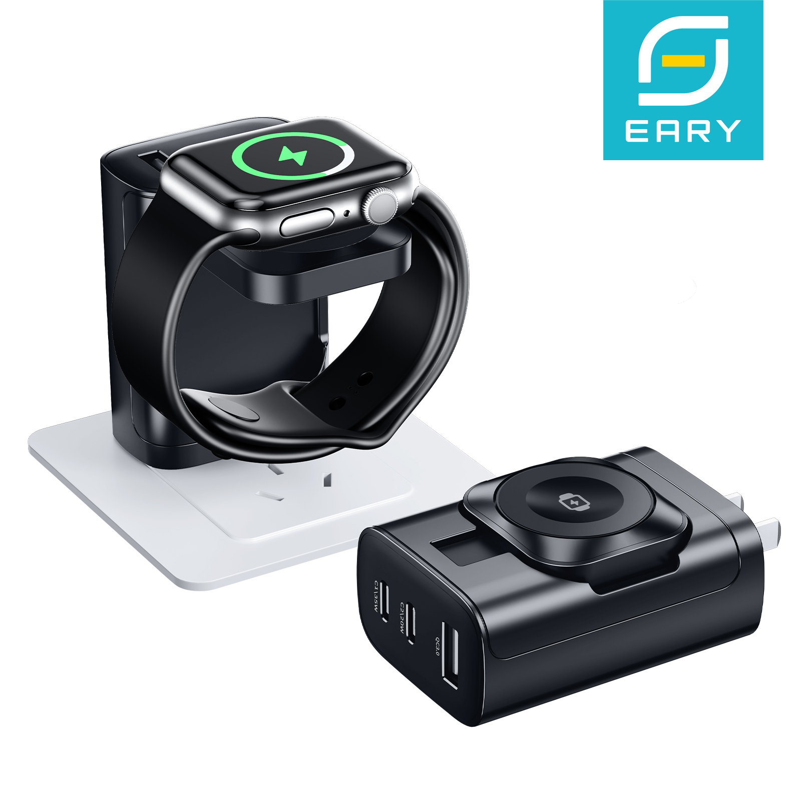 Wireless Charger Watch - Eary 40W for Apple Charging Block