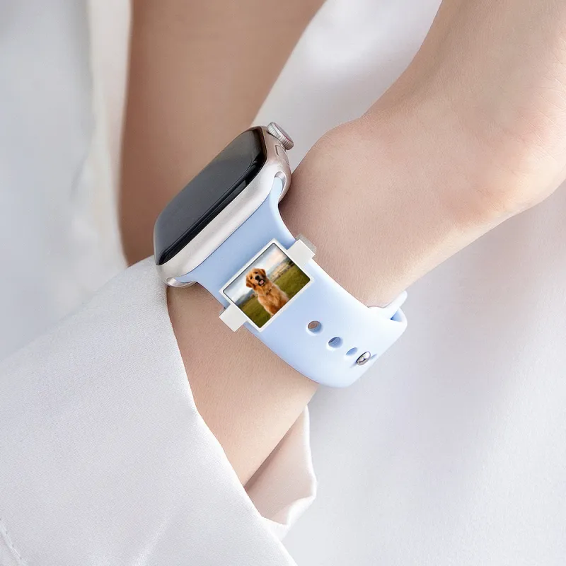 Smartwatch Straps & Accessories - Custom Photo Smart Watch Charm Personalized
