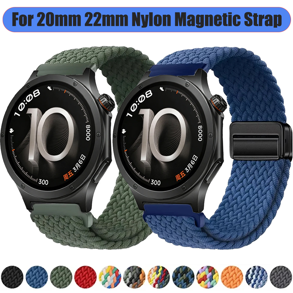 Smartwatch X2 - 20mm 22mm Nylon Strap for Oppo