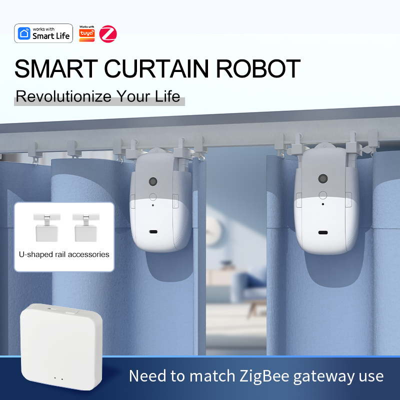 Smart Accessories - Zigbee Smart Curtain Driver Robot Automatic