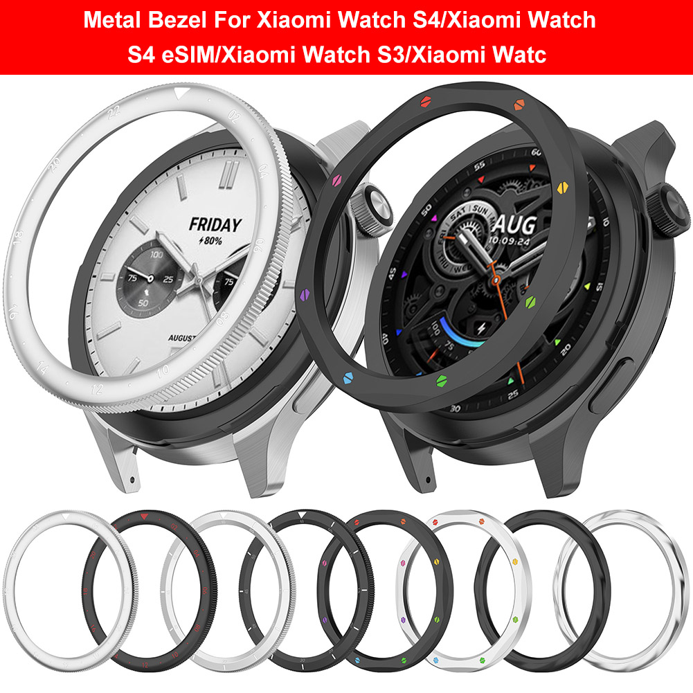 Metal Bezel for  Xiaomi Watch  – обзор и цена Xiaomi Smartwatch S3 Accessories