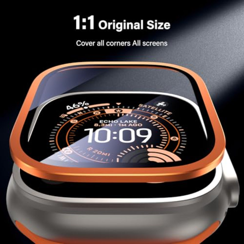 2PCS HD Metal Tempered Glass F – обзор и цена Smartwatch Straps & Accessories