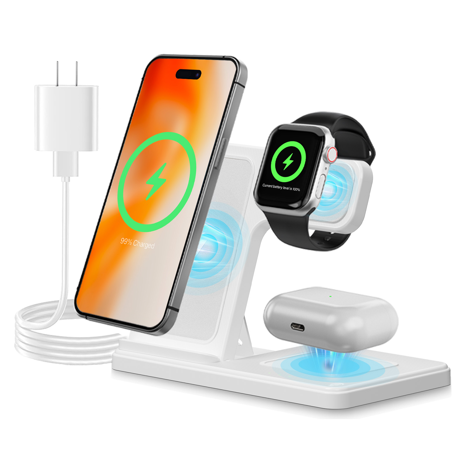 15W Magnetic Wireless Charger  – обзор и цена Wireless Charger Watch