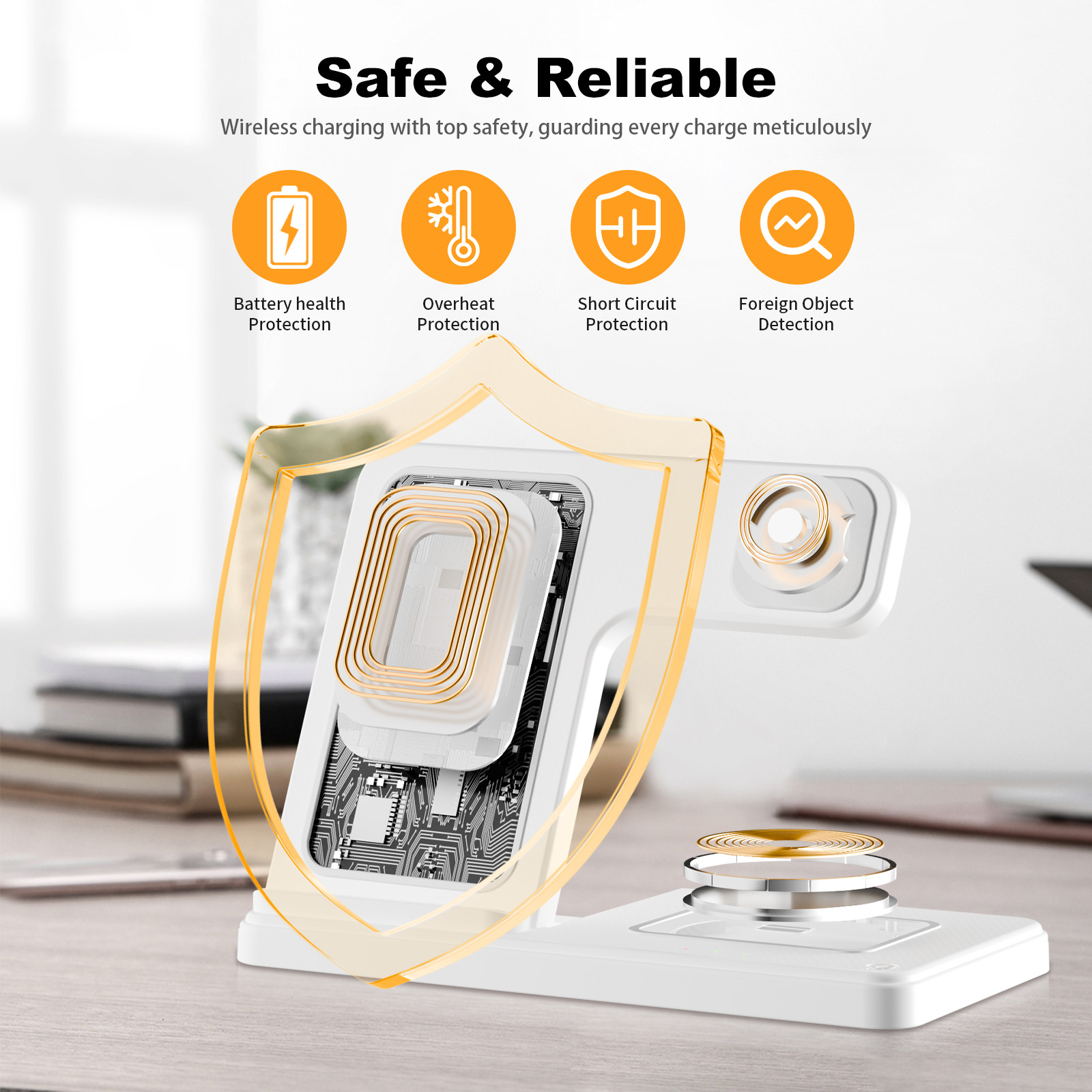15W Magnetic Wireless Charger  – обзор и цена Wireless Charger Watch