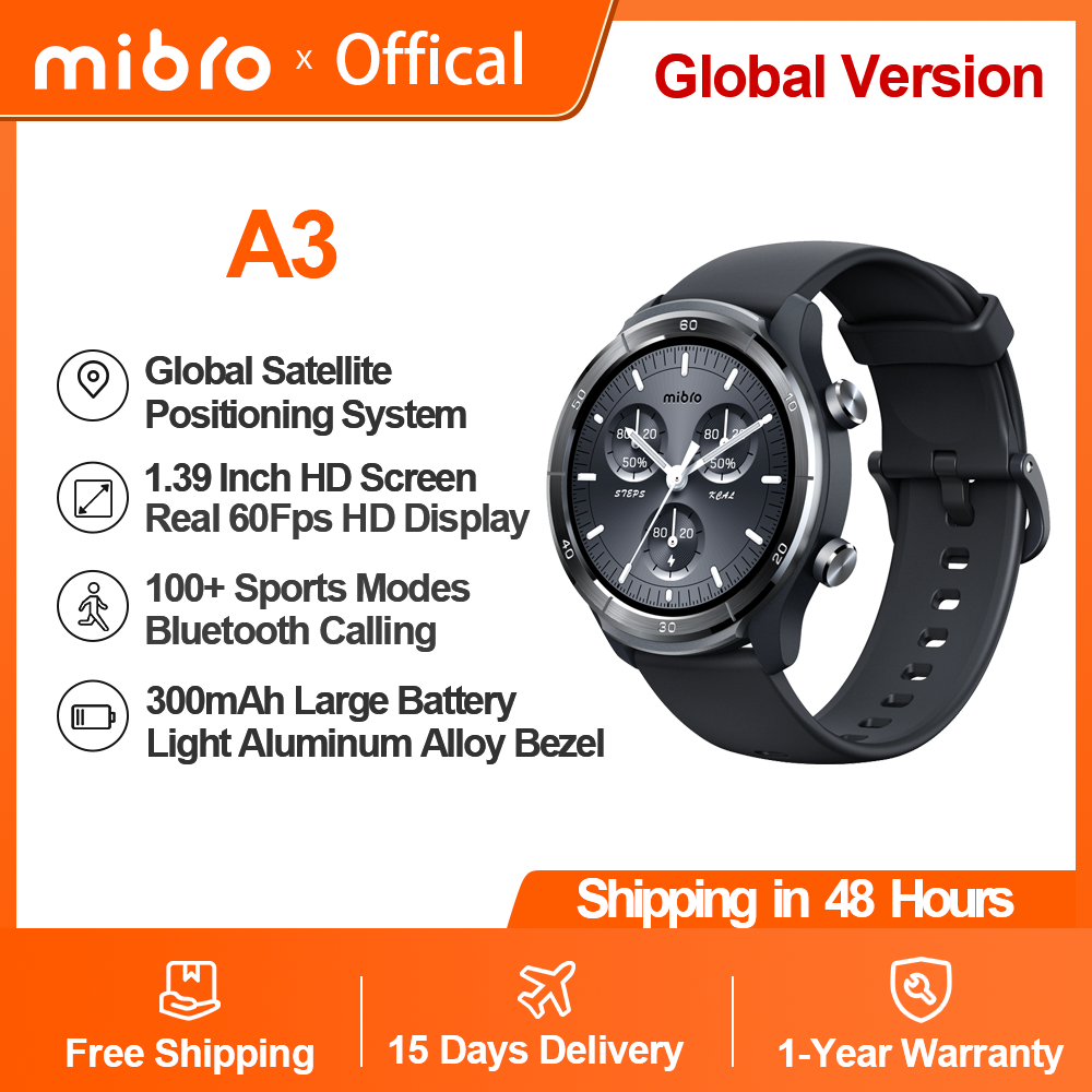 Mibro A3 Smartwatch Super Ligh – обзор и цена Smartwatch X2