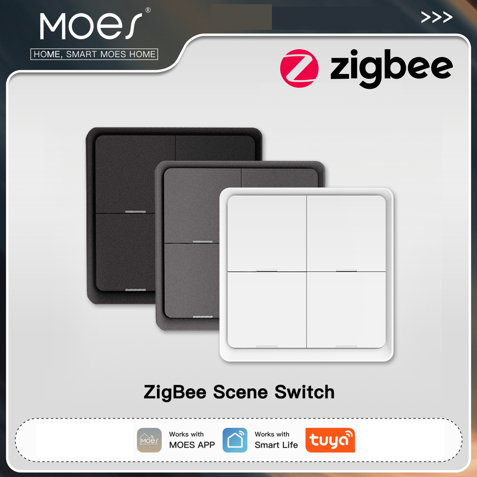 MOES ZigBee Wireless 12 Scene  – обзор и цена Smart Accessories