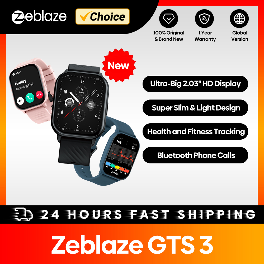 New Zeblaze GTS 3 Voice Callin – обзор и цена Smartwatch Id