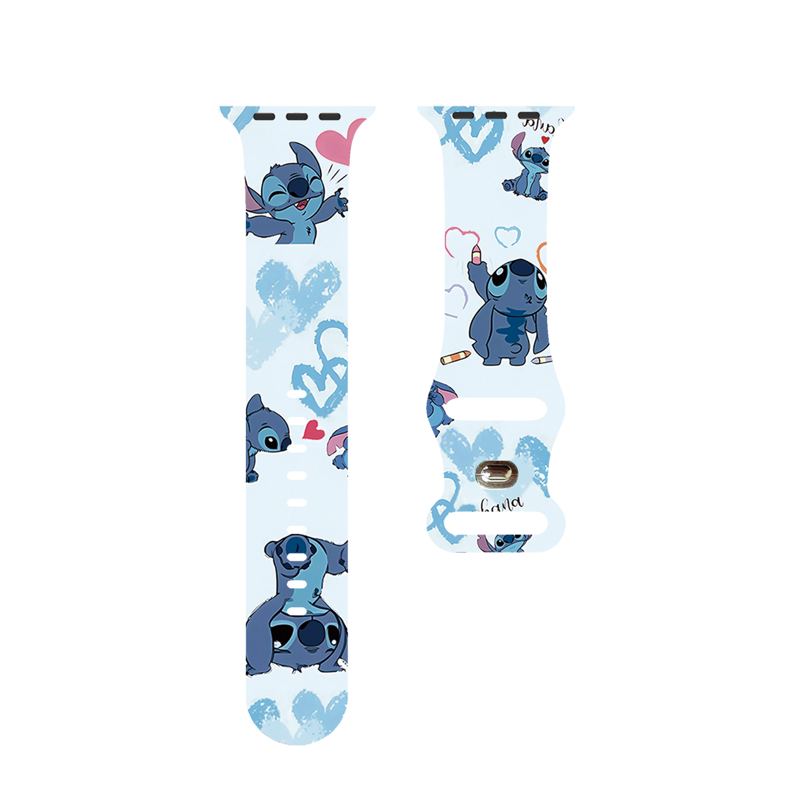 Happiness Stitch Printed Strap – обзор и цена Silicone Band Replacement