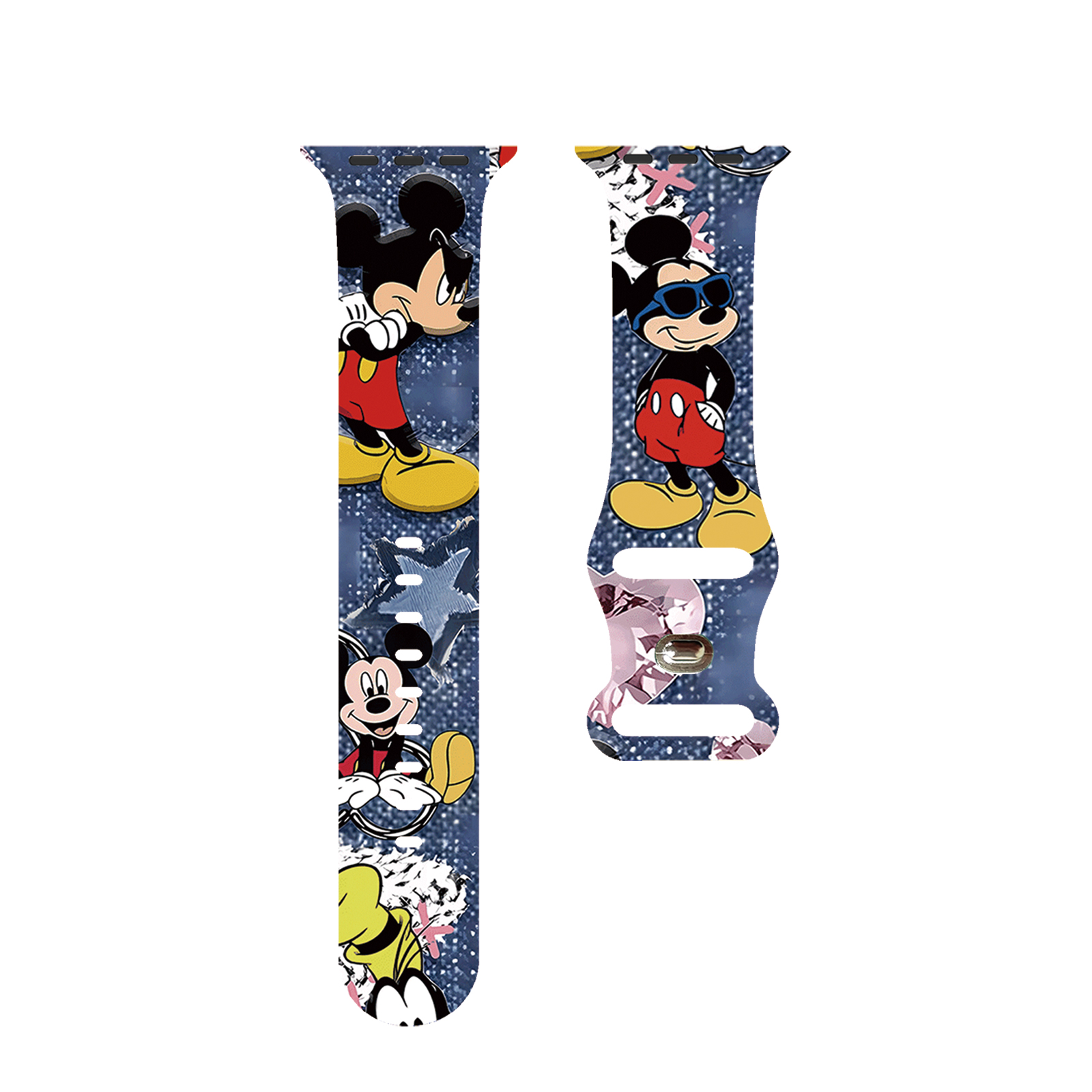 Happiness Stitch Printed Strap – обзор и цена Silicone Band Replacement