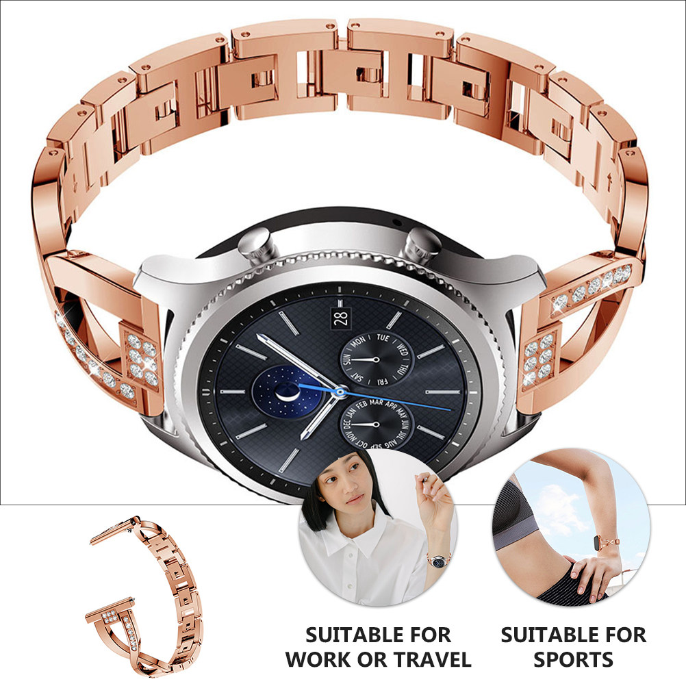 1Pcs X-Shaped Rhinestones Stra – обзор и цена Smartwatch Accessories Shop