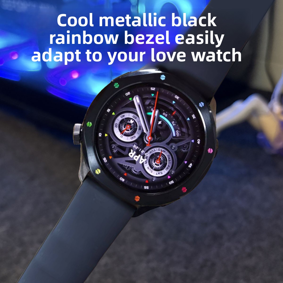 Metal Bezel Ring Watch Bezel S – обзор и цена Xiaomi Smartwatch S3 Accessories