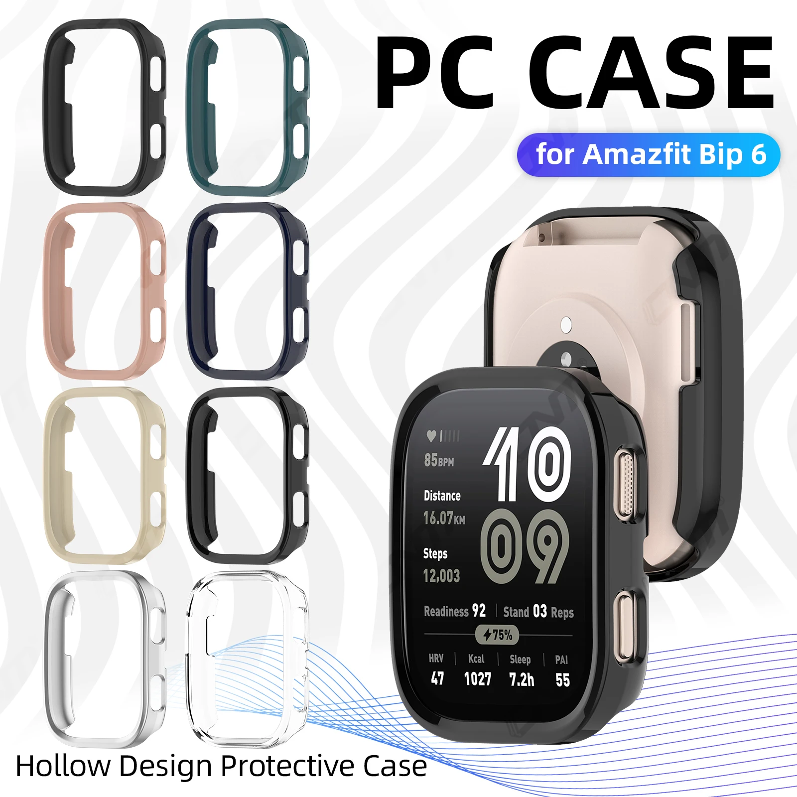PC Hard Case for Amazfit BIP 6 – обзор и цена Amazfit Smartwatch Accessories