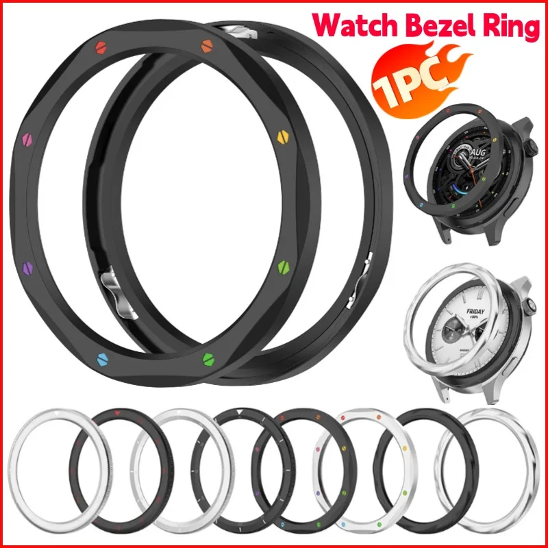 Metal Bezel Rings For Xiaomi W – обзор и цена Xiaomi Smartwatch S3 Accessories