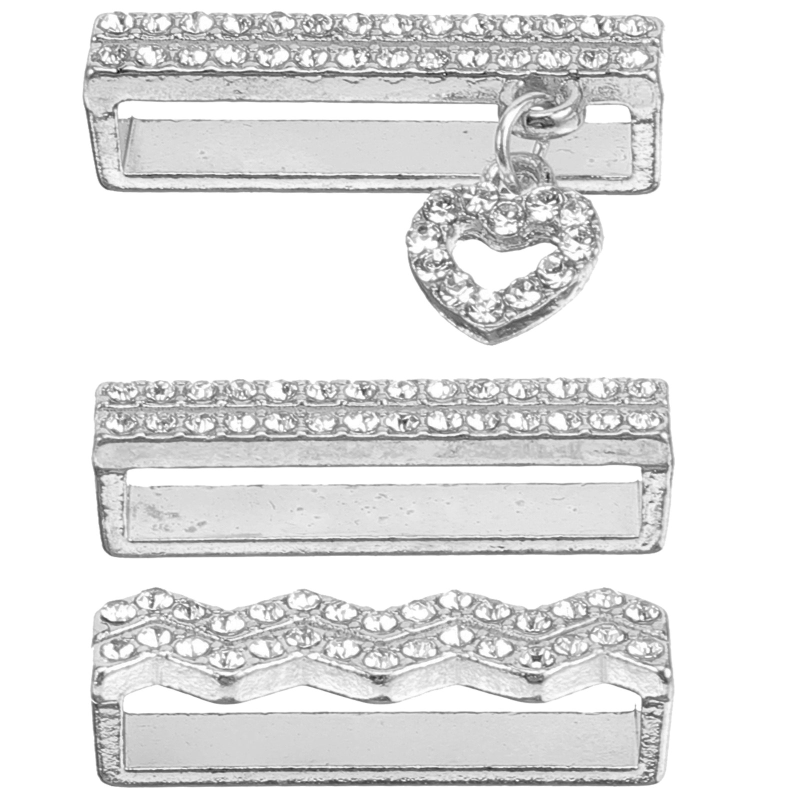 3Pcs Watchband Ring Charms Pre – обзор и цена Smartwatch Straps & Accessories