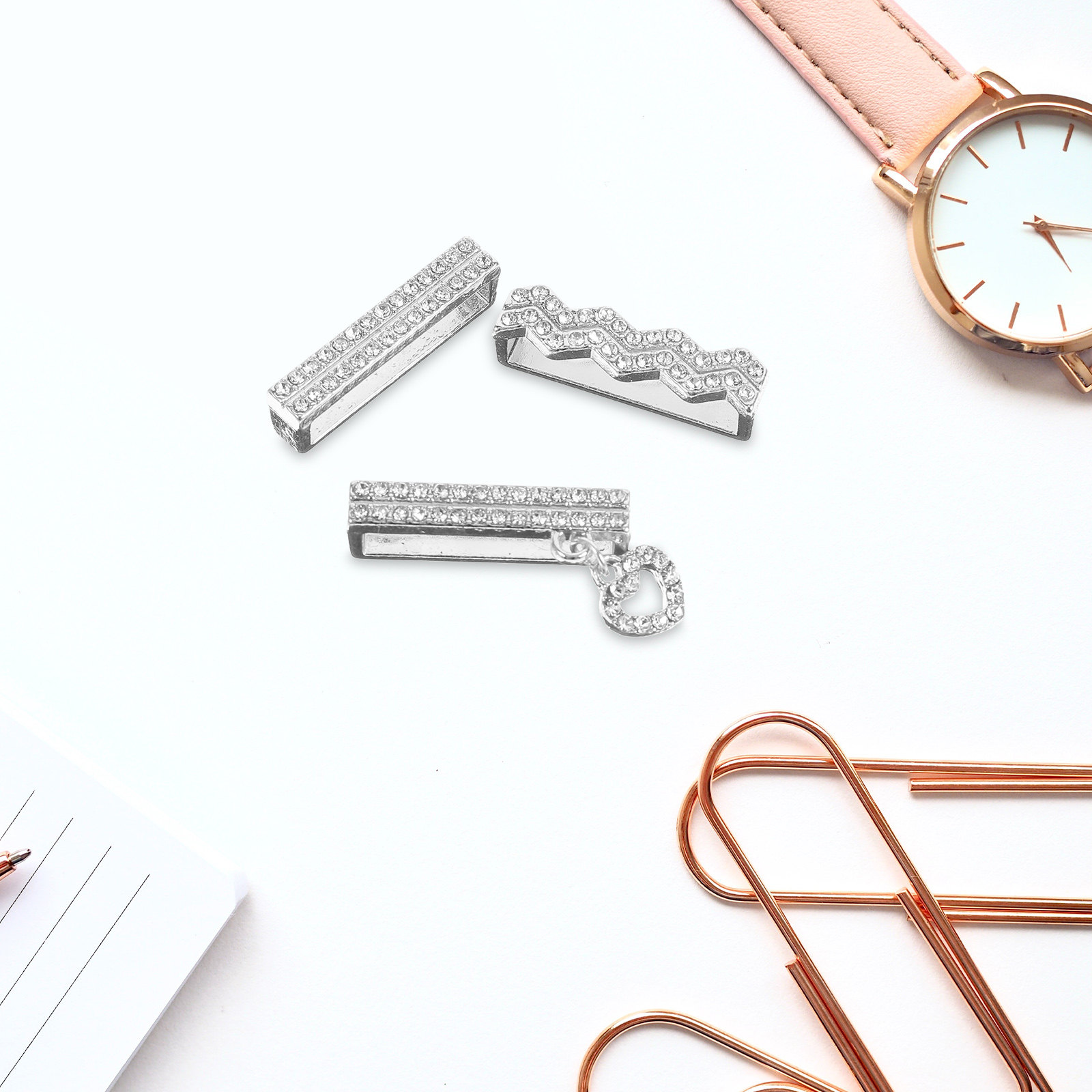 3Pcs Watchband Ring Charms Pre – обзор и цена Smartwatch Straps & Accessories