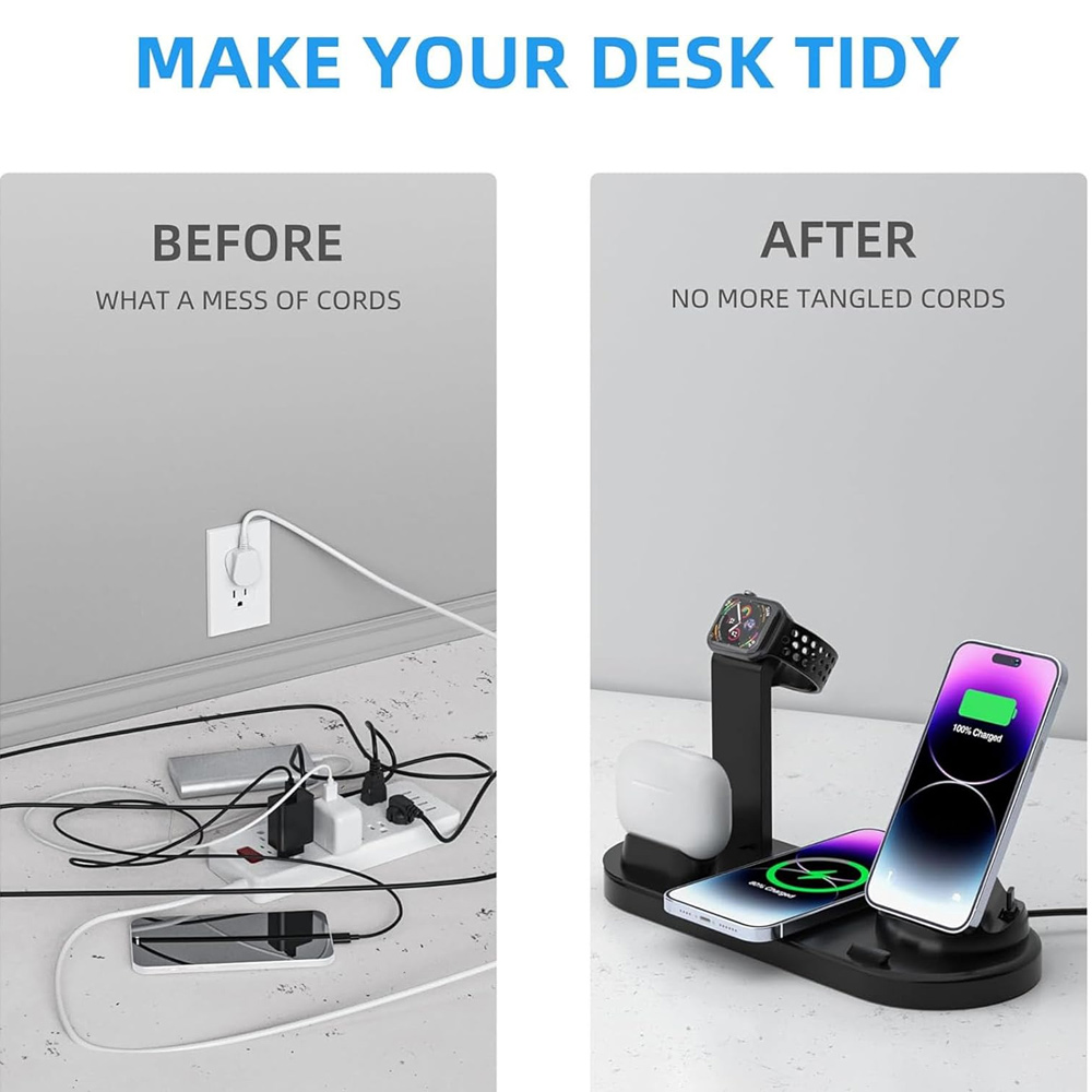 30W 7 in 1 Wireless Charger St – обзор и цена Wireless Charger Watch