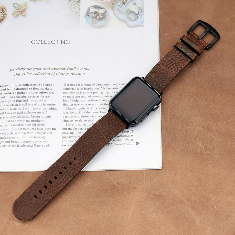 Italian Calfskinl Strap for Ap – обзор и цена Smartwatch Accessories Shop
