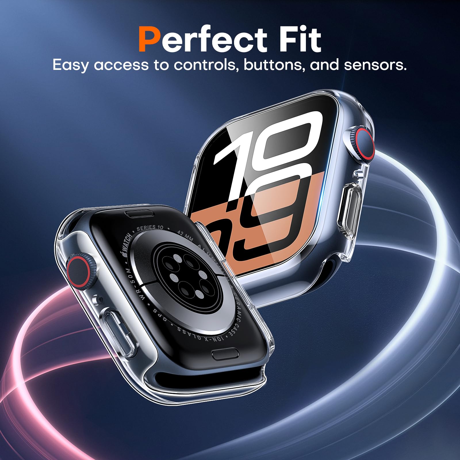 2pcs Tempered Glass Case For A – обзор и цена Watch Case Bumper
