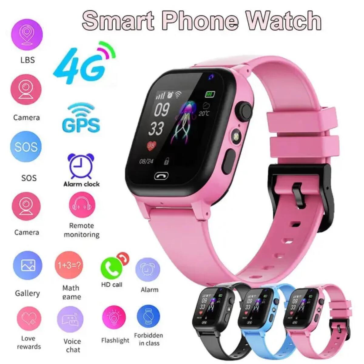 Kids Smart Watch 4G Multifunct – обзор и цена Smartwatch Id