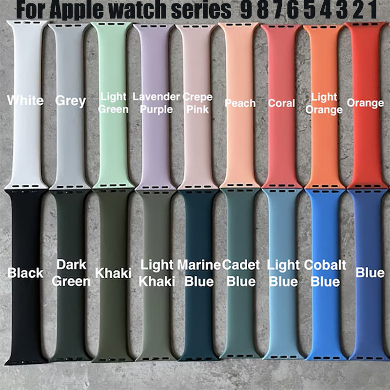 Solo Loop silicone for apple W – обзор и цена Solo Loop Strap