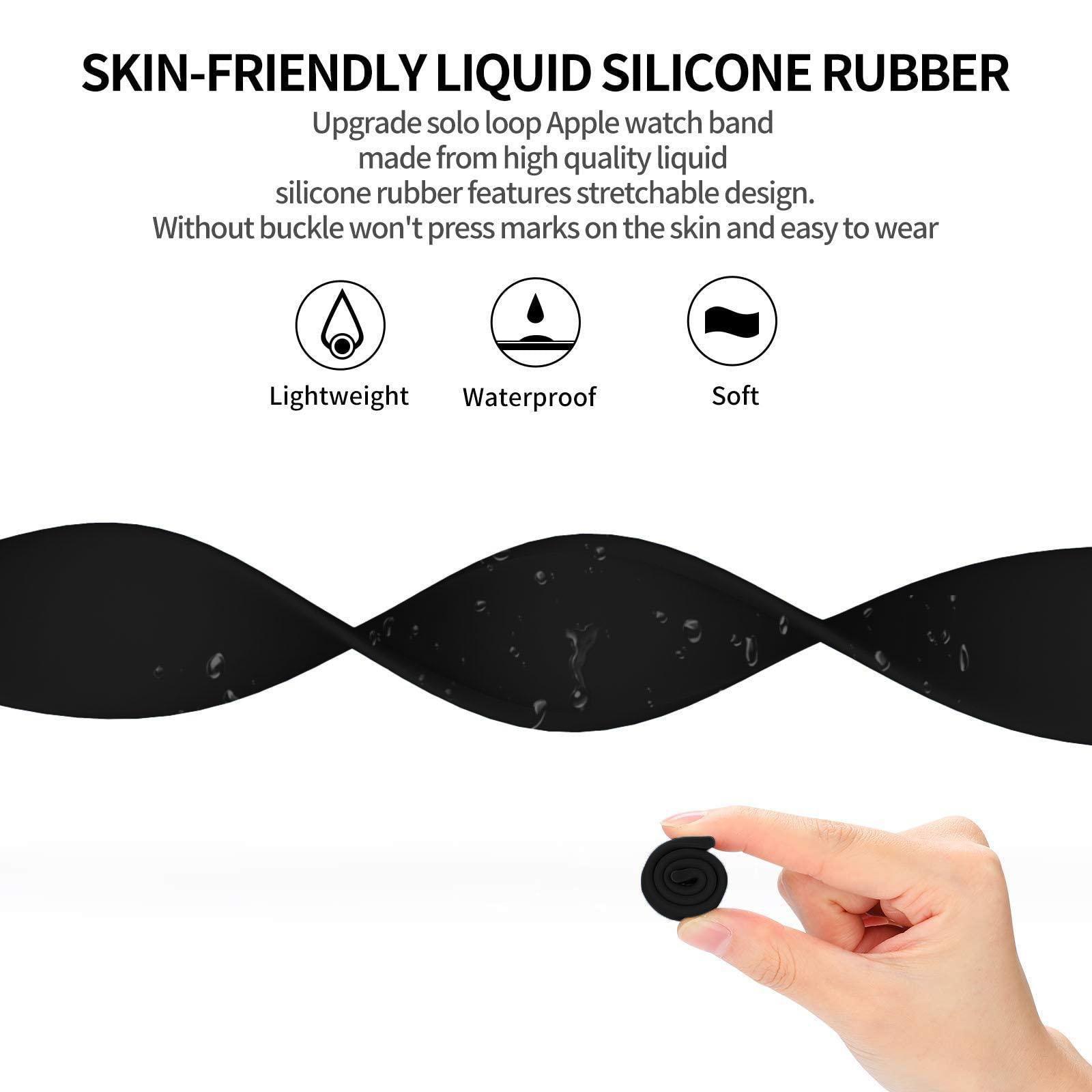 Solo Loop silicone for apple W – обзор и цена Solo Loop Strap