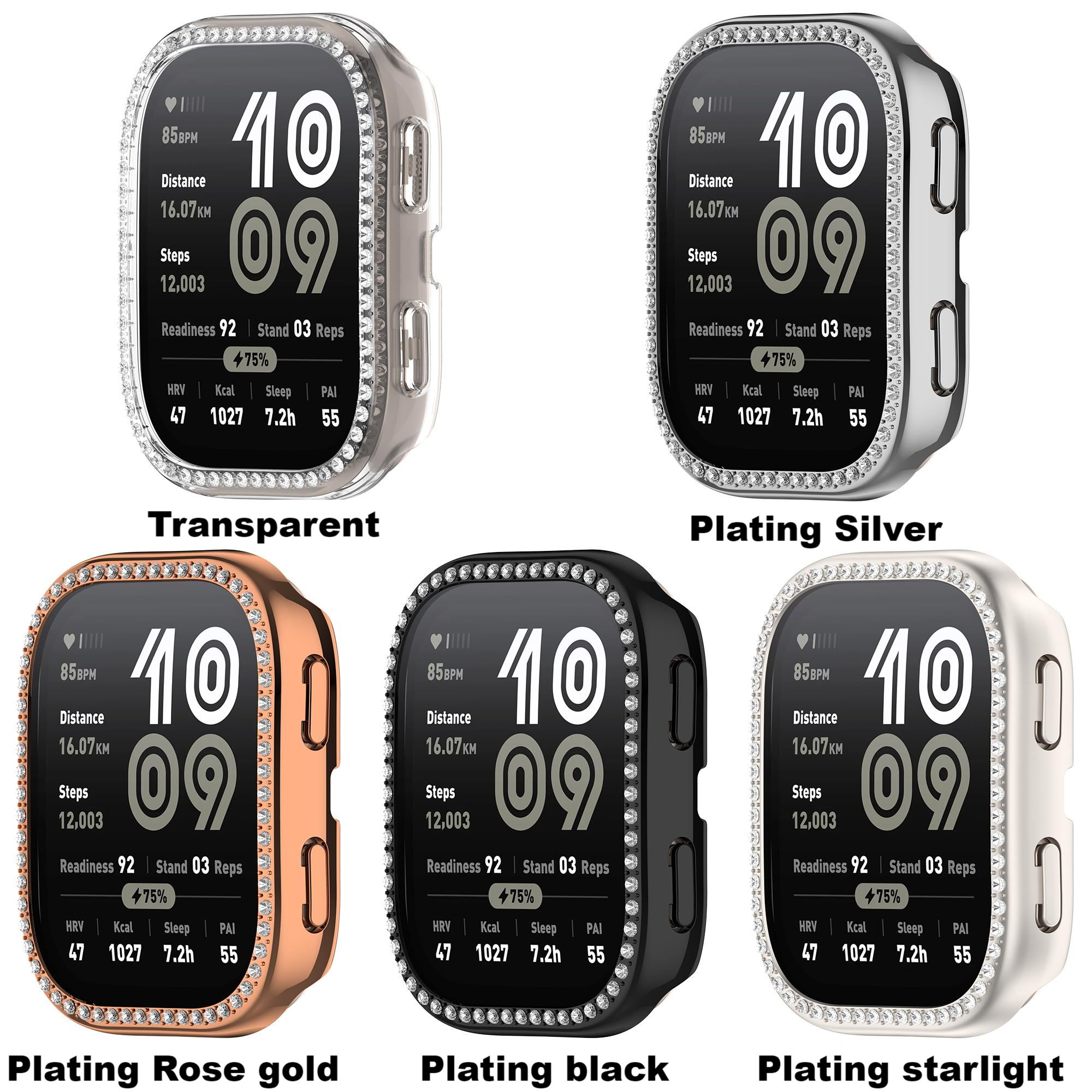 Single-row diamond case For Am – обзор и цена Amazfit Smartwatch Accessories