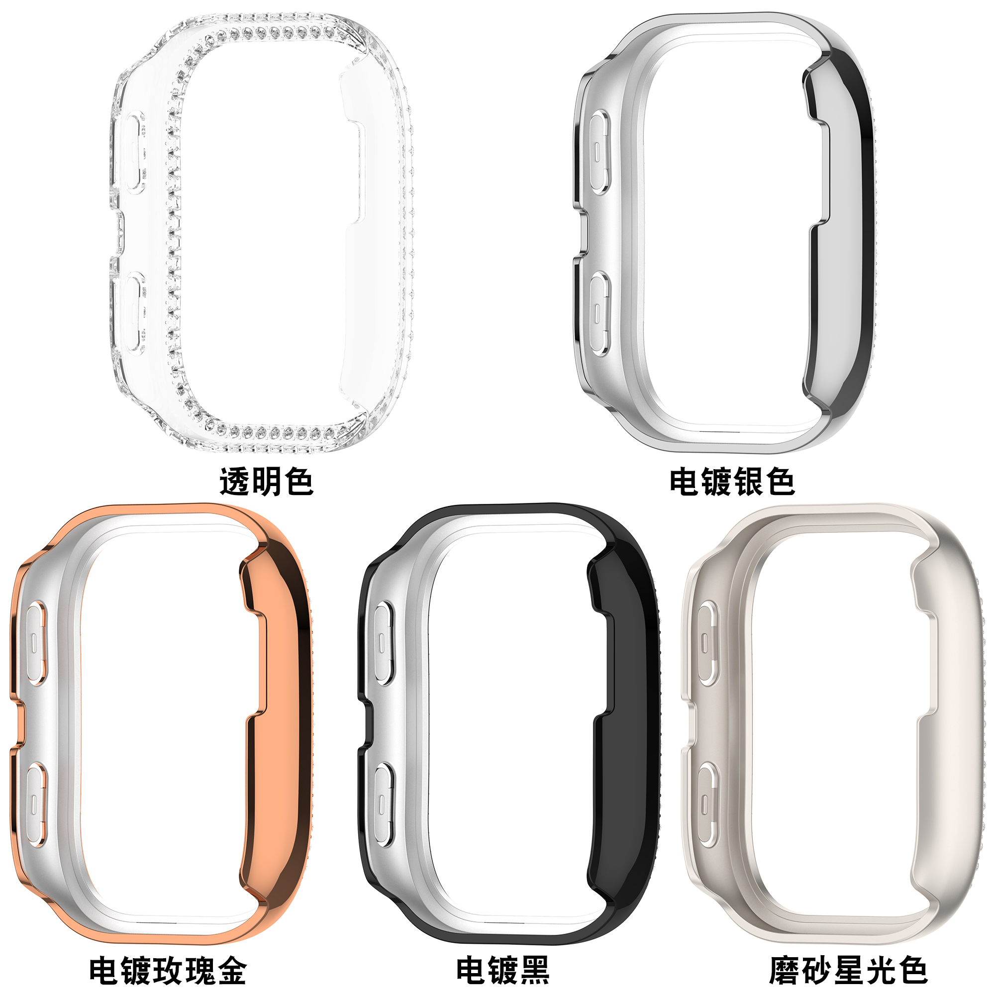 Single-row diamond case For Am – обзор и цена Amazfit Smartwatch Accessories