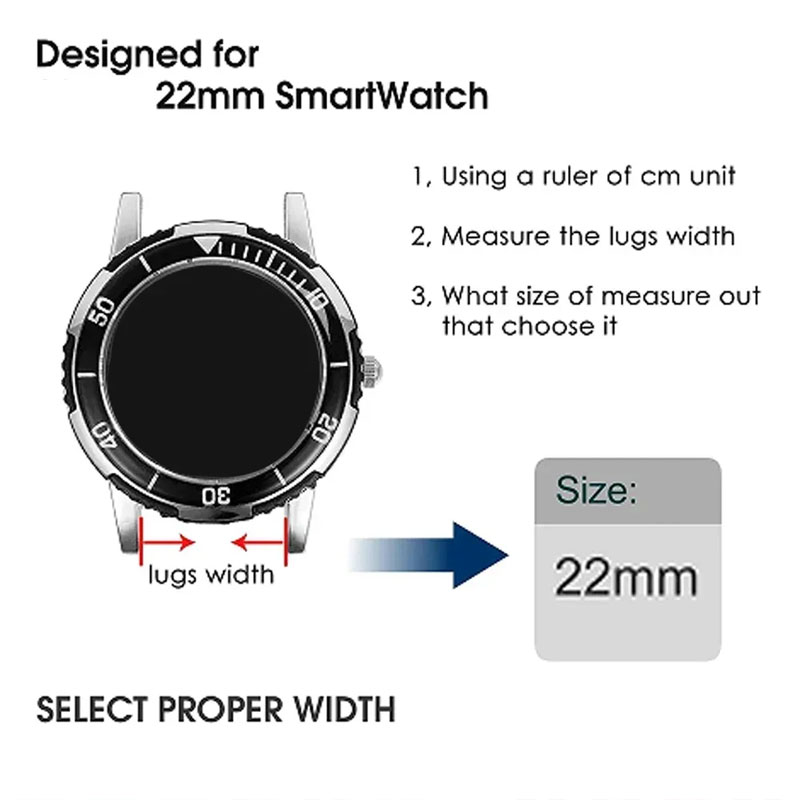 22mm Adjustable Strap For OneP – обзор и цена Smartwatch X2