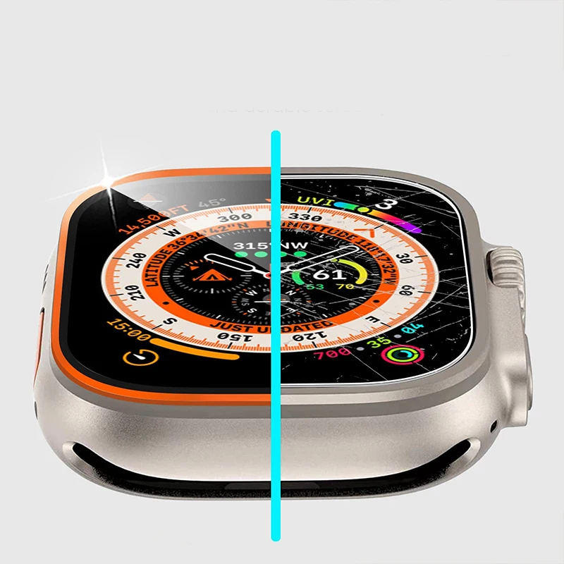 Tempered Glass for Apple Watch – обзор и цена Smartwatch Straps & Accessories