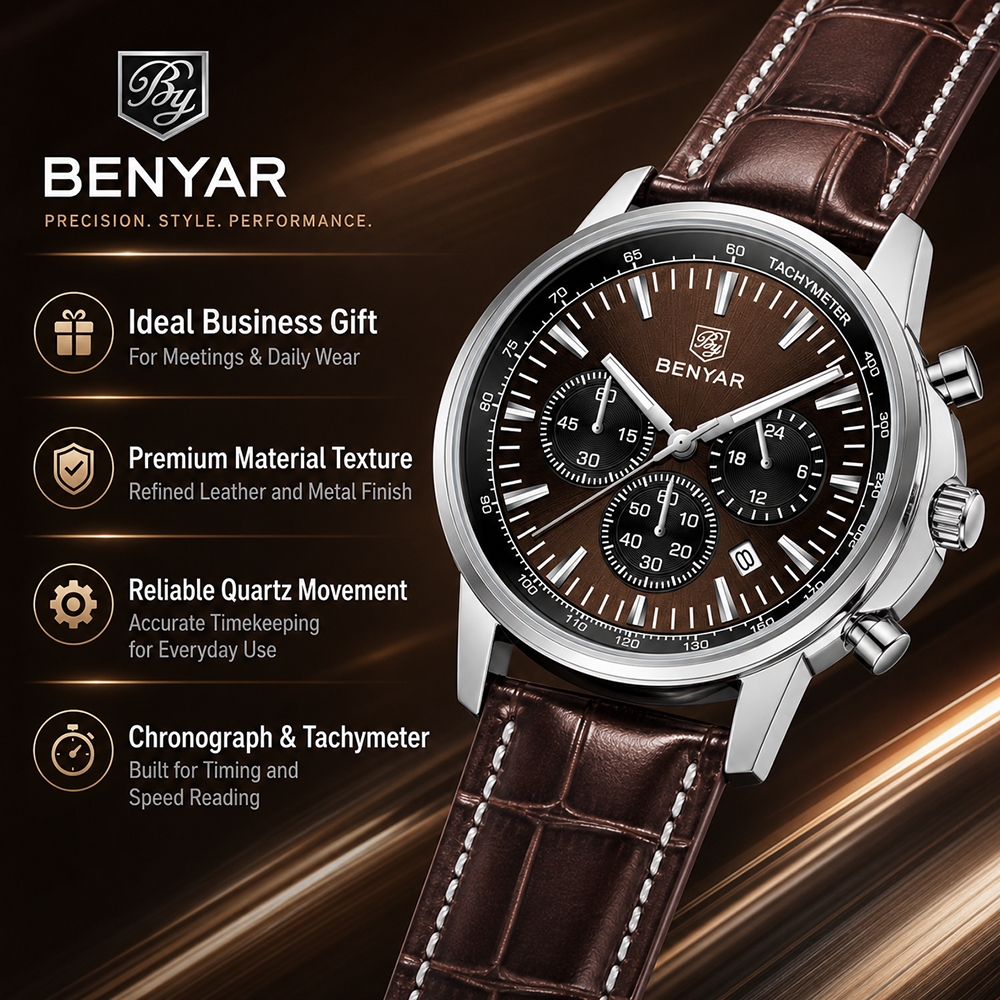 BENYAR Top brand multifunction – обзор и цена Accessories With Watch