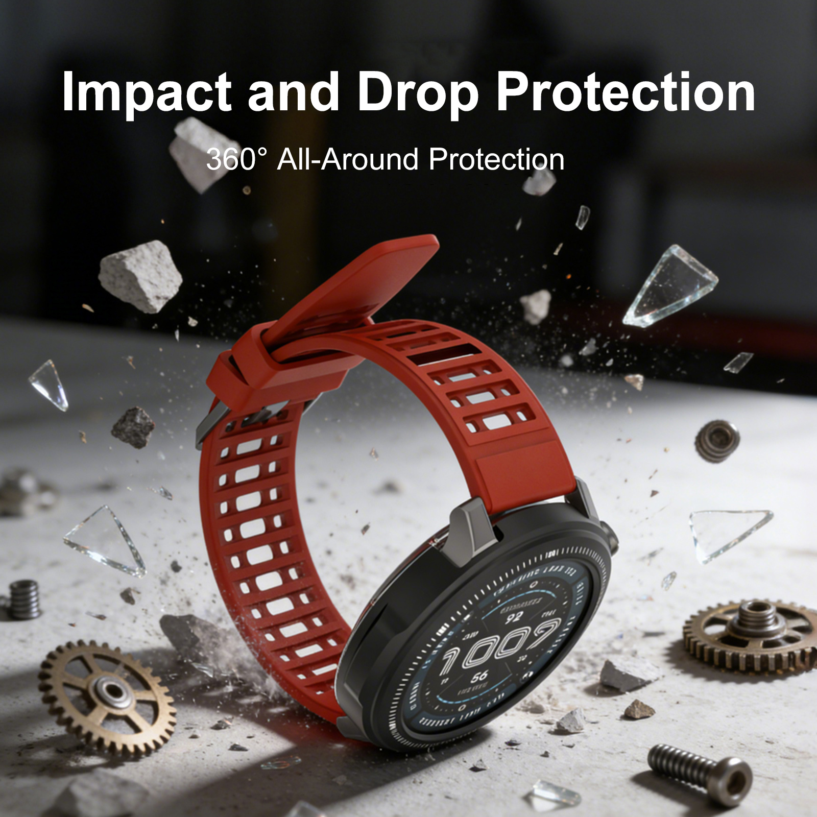 Metal Frame Case Hollow Protec – обзор и цена Amazfit Smartwatch Accessories