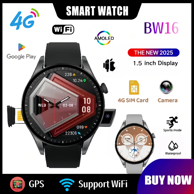 New 4G Smartwatch BW16: WiFi | – обзор и цена Smartwatch Id