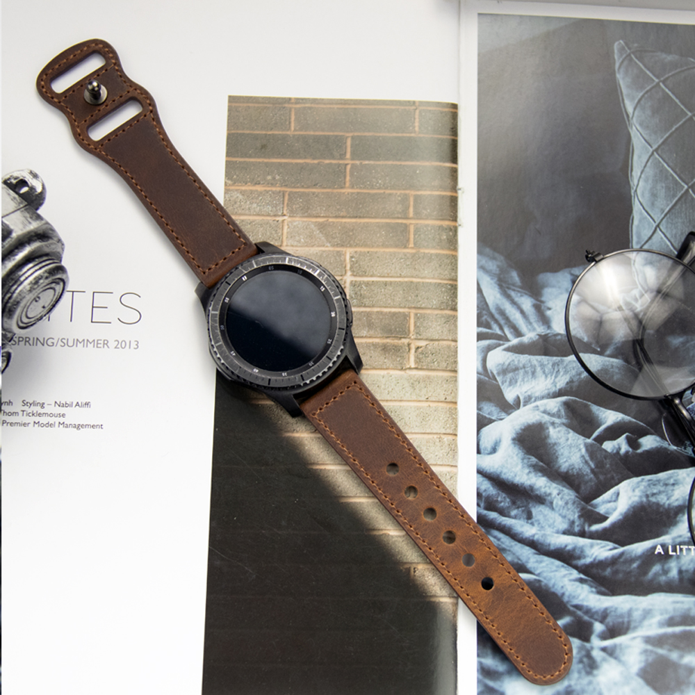 20mm 22mm Genuine Leather Watc – обзор и цена Smartwatch Accessories Shop