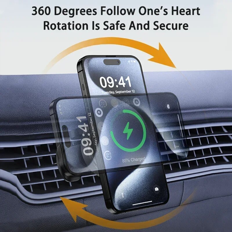 2 IN 1 Magnetic Wireless Car C – обзор и цена Wireless Charger Watch