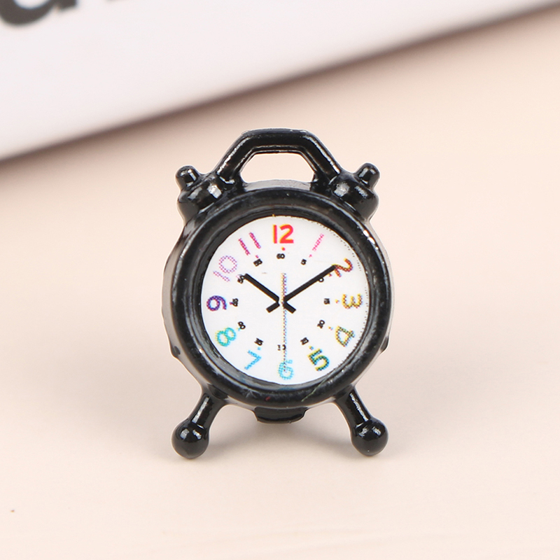 1PC 1:12 Scale Alarm Clock Dol – обзор и цена Accessories With Watch
