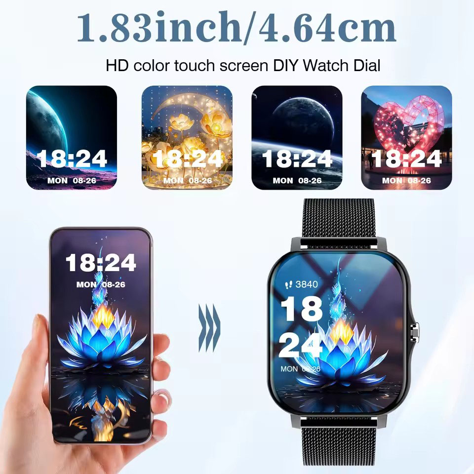 2026 New Bluetooth Call Smart  – обзор и цена Smartwatch Id