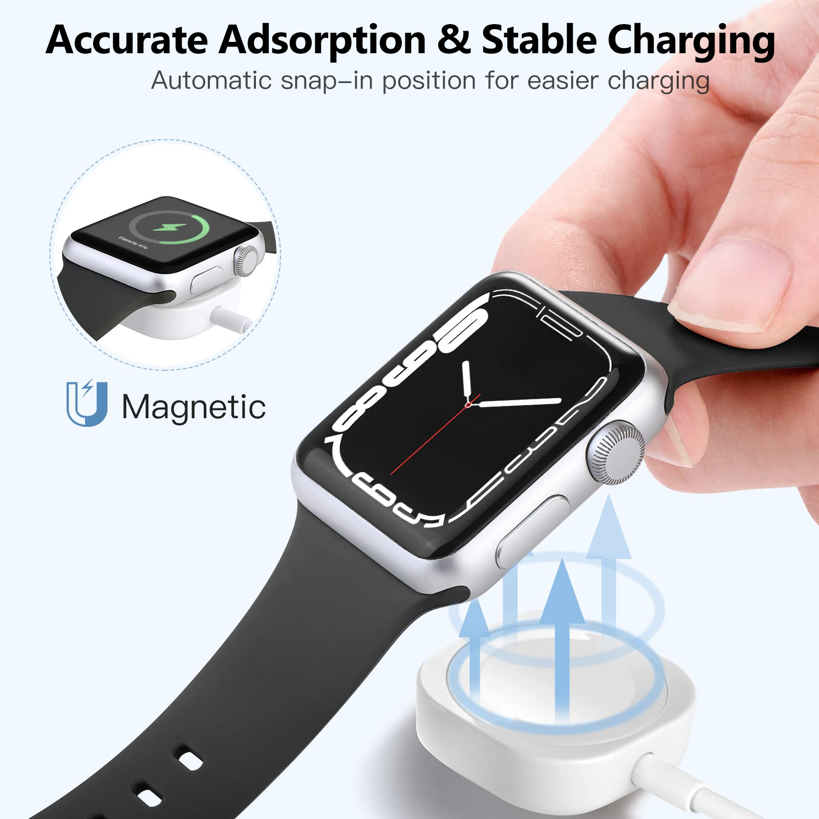 2 in 1 Magnetic Wireless USB A – обзор и цена Wireless Charger Watch