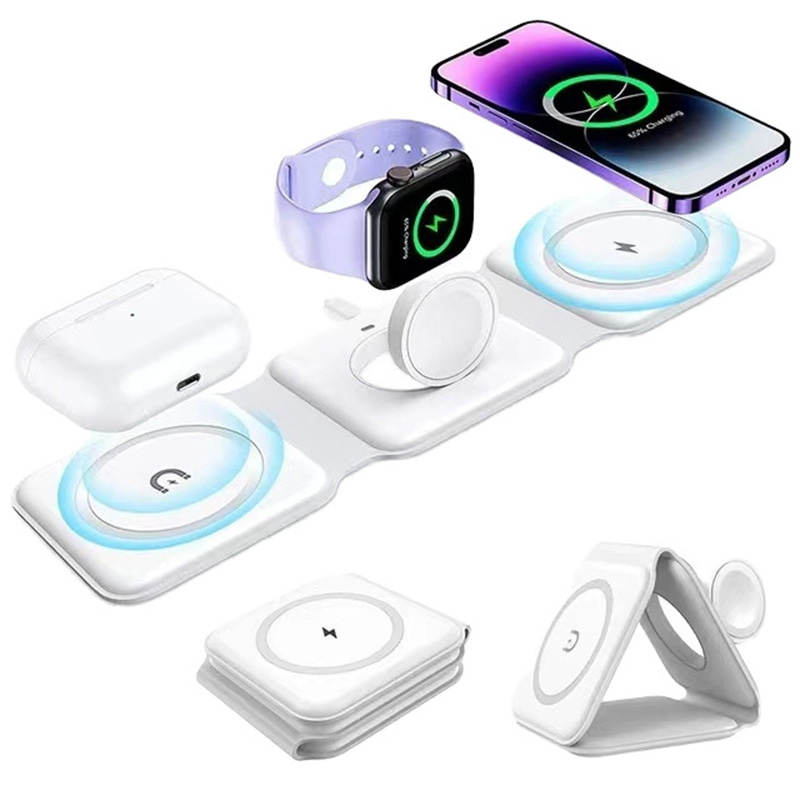 3-in-1 Magnetic Folding Wirele – обзор и цена Wireless Charger Watch