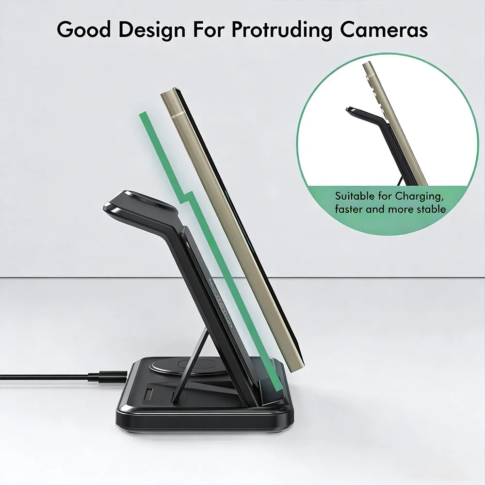 3 IN 1 Wireless Charger Statio – обзор и цена Wireless Charger Watch