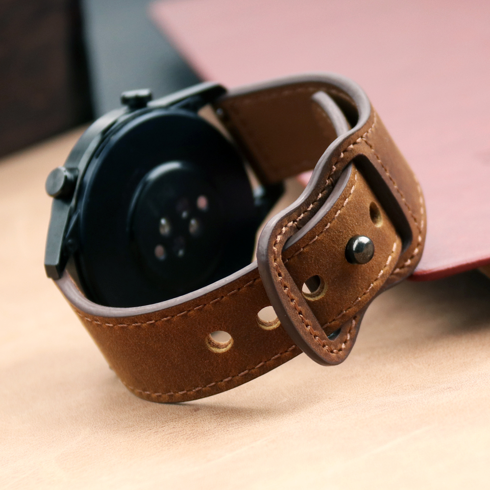 22mm Band Genuine Leather Watc – обзор и цена Smartwatch Accessories Shop