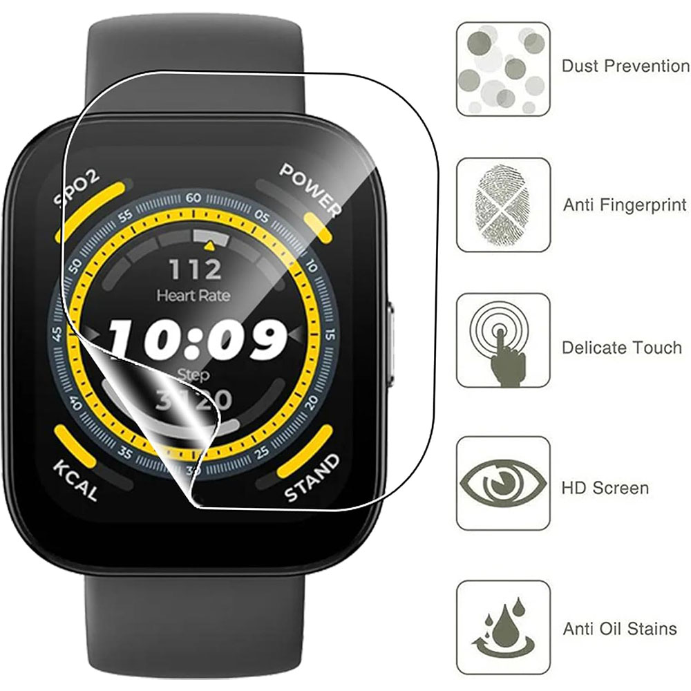3PCS Clear HD Film Screen Prot – обзор и цена Amazfit Smartwatch Accessories
