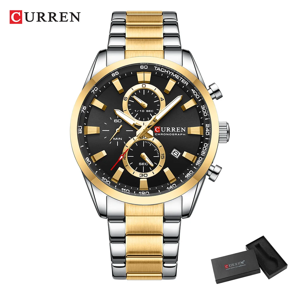 CURREN Casual Quartz Chrono Sp – обзор и цена Accessories With Watch