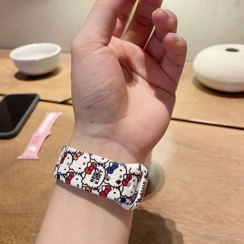Anime Sanrio Cute Hello Kitty  – обзор и цена Silicone Band Replacement