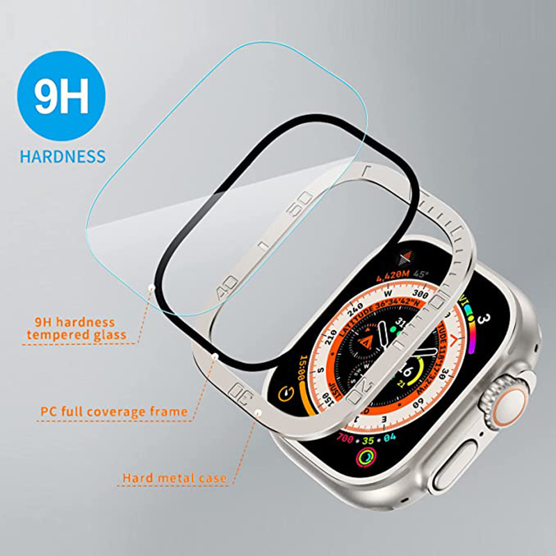 Tempered Glass for Apple Watch – обзор и цена Watch Case Bumper