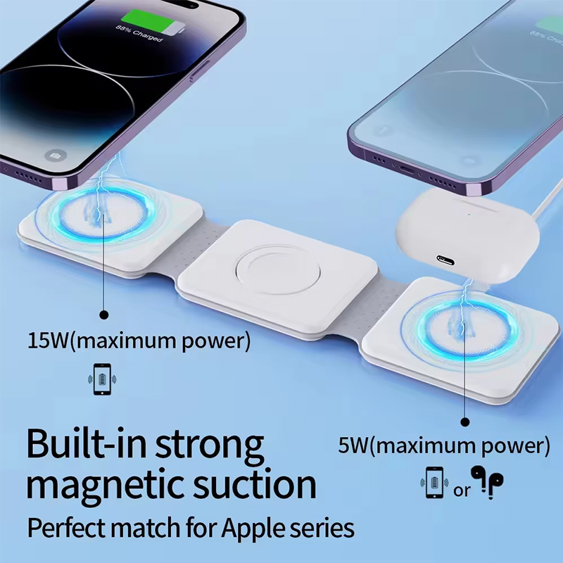Universal Qi2 Magnetic Foldabl – обзор и цена Wireless Charger Watch