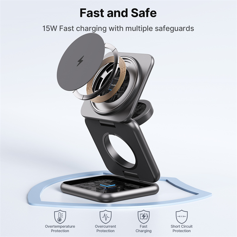 KUXIU Wireless Charger for Sam – обзор и цена Wireless Charger Watch