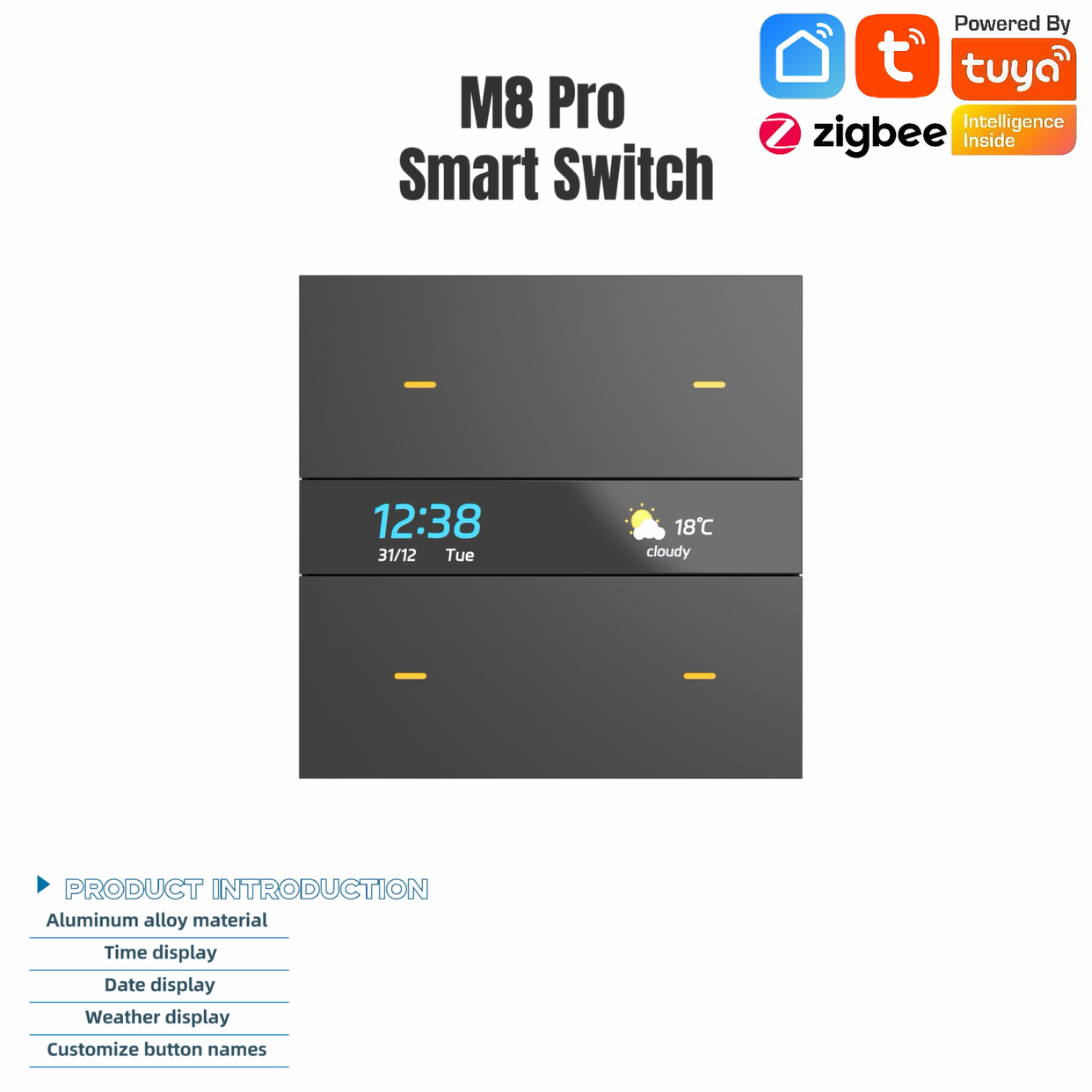 M8Pro Tuya Smart Switch & Zigb – обзор и цена Smart Accessories