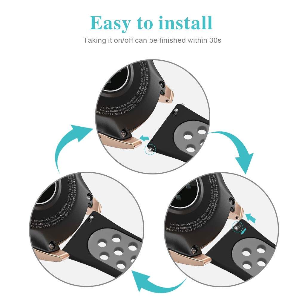 Watch Strap for Samsung Galaxy – обзор и цена Xiaomi Smartwatch S3 Accessories